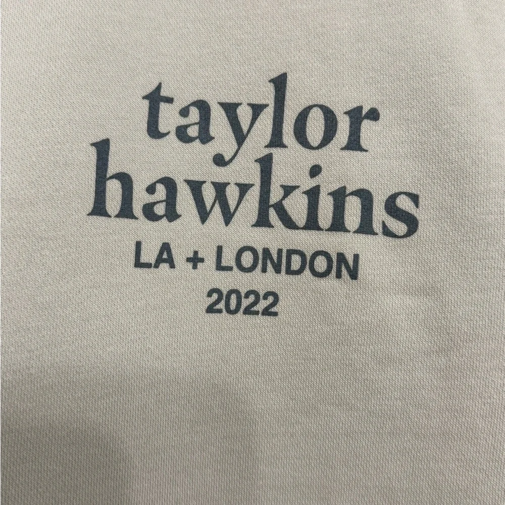Taylor Hawkins Cream Sweatshirt - Picture 2 of 5